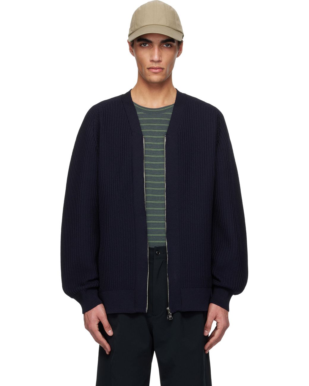 （nanamica） 5G Zip Cardigan nanamica 5G Zip Cardigan – unexpected store