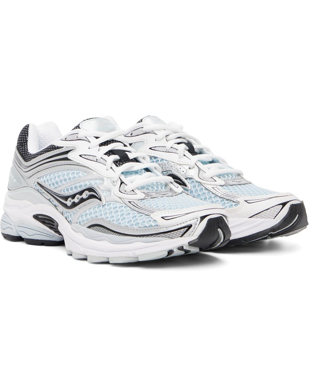 Baskets Omni 9 Gris Et Bleu À Technologie Progrid Saucony pour homme en coloris Black