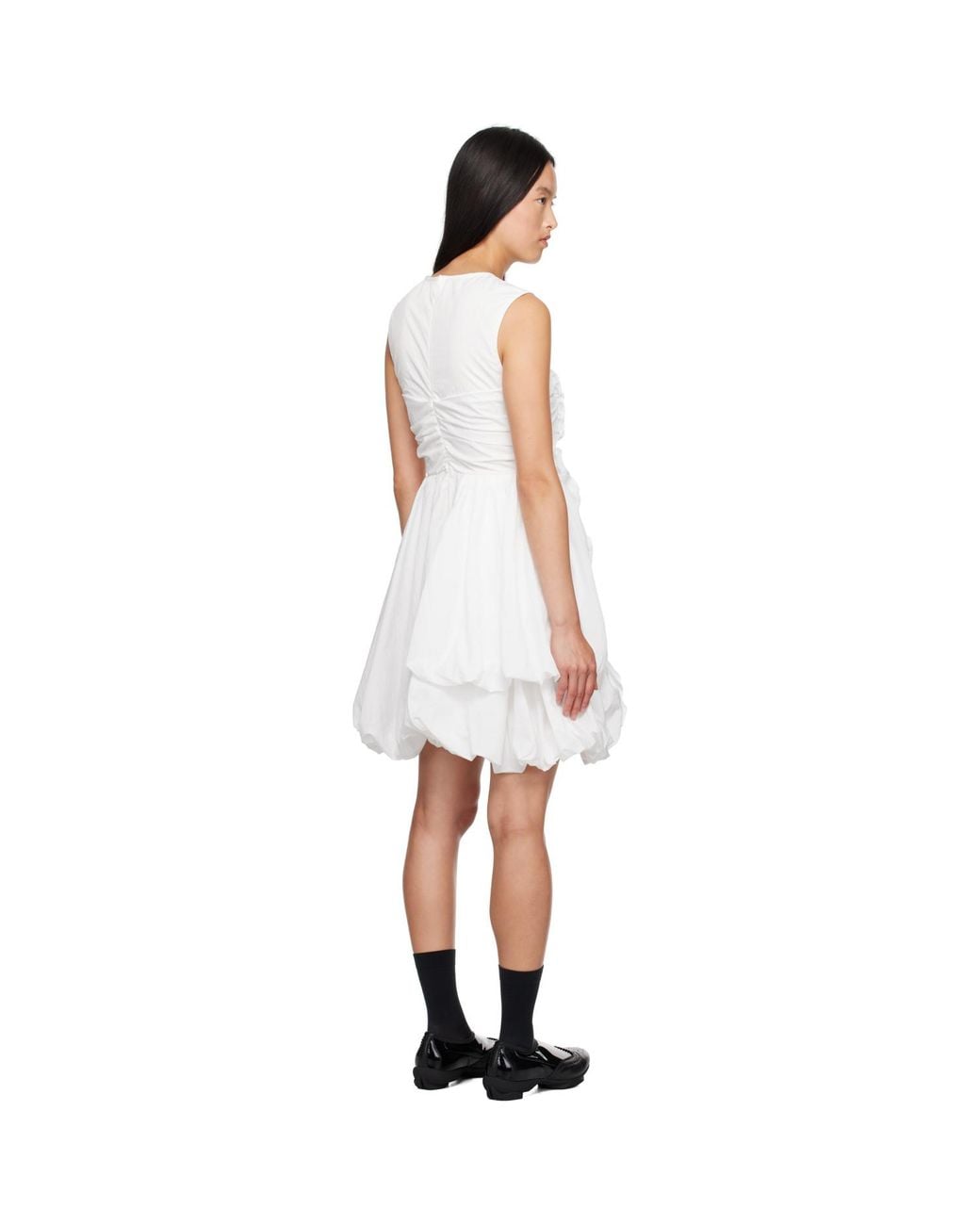 CECILIE BAHNSEN Black Olivia Minidress
