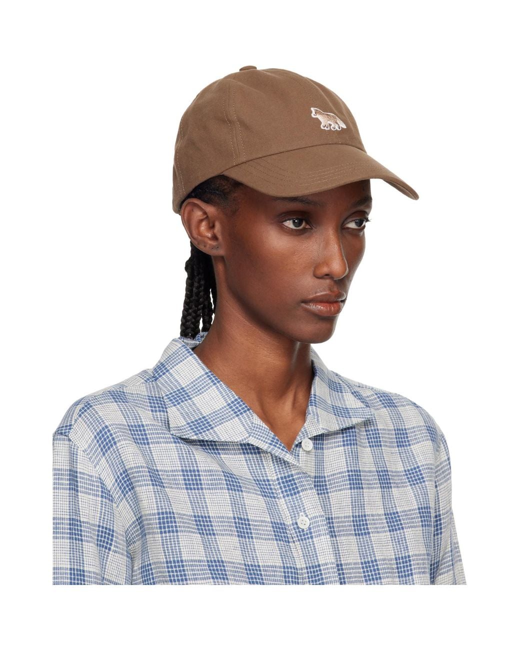 Maison Kitsuné Blue Baby Fox Cap