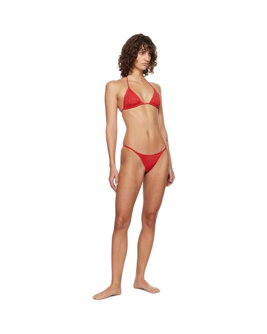 Paloma Wool Orange Sharpie Bikini Bottom
