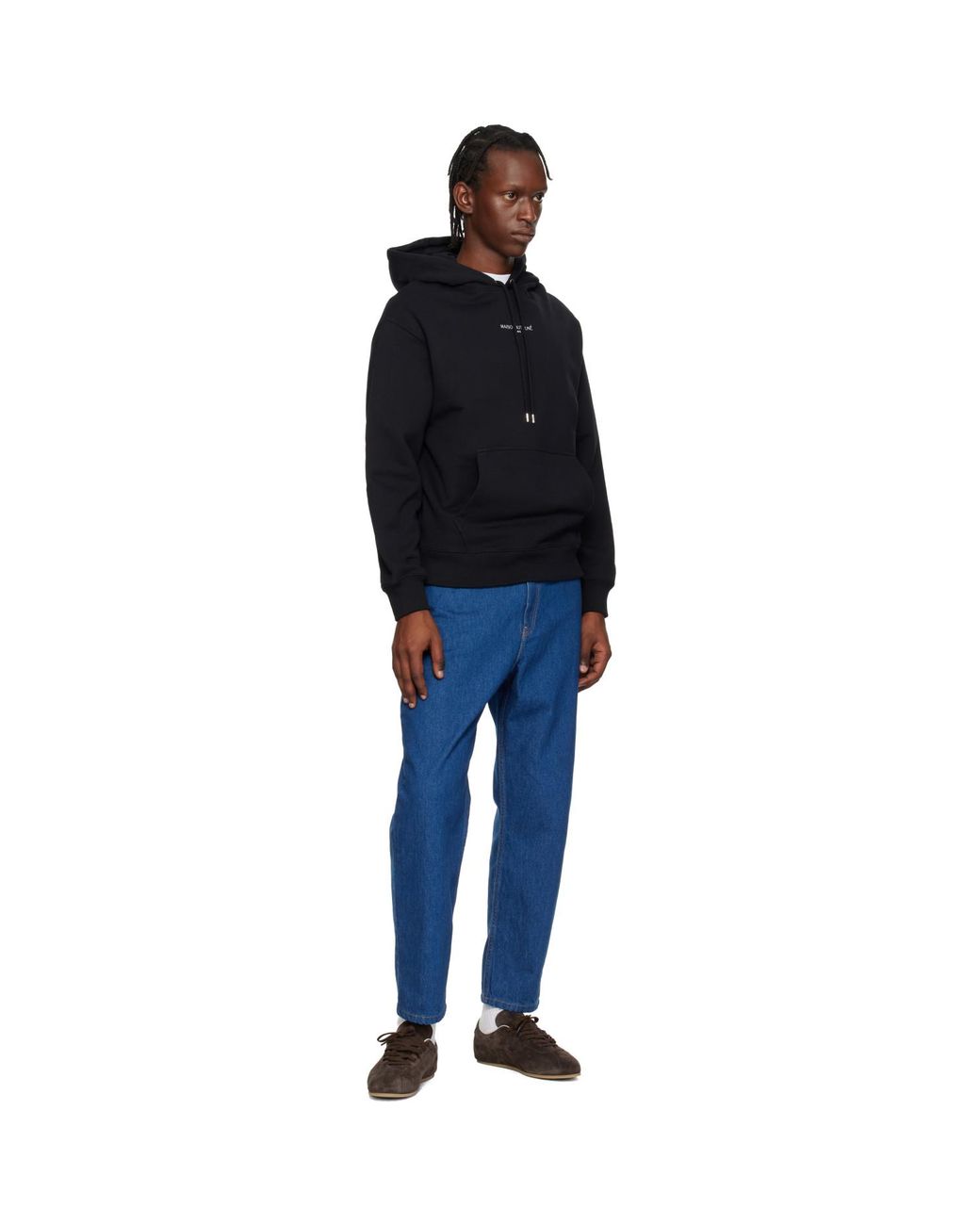 Maison Kitsuné Blue Tapered Jeans for men