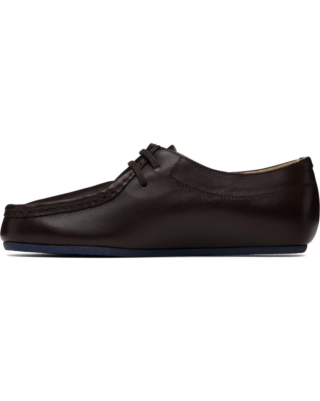 Jil Sander Black Hood Lace-Up Derbys