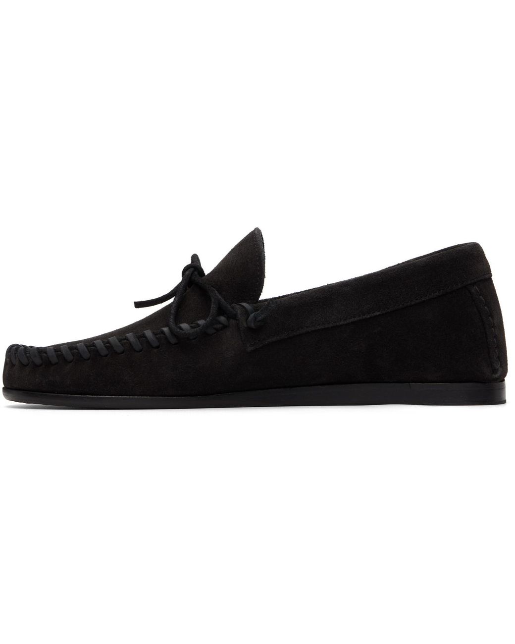 Isabel Marant Black Fitzo Loafers for men