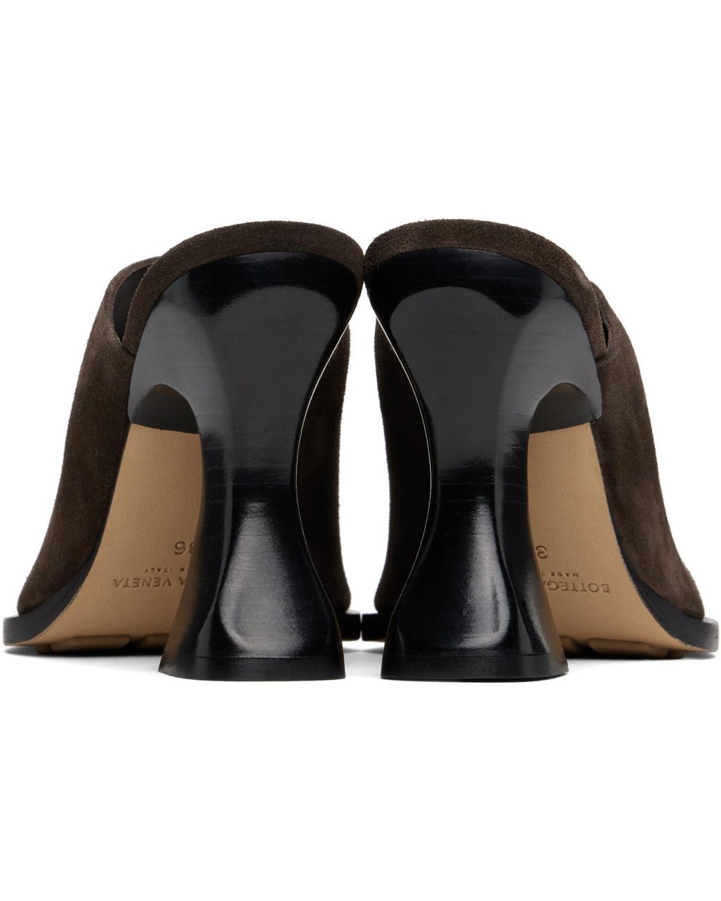 Bottega Veneta Black Cha-Cha Mules