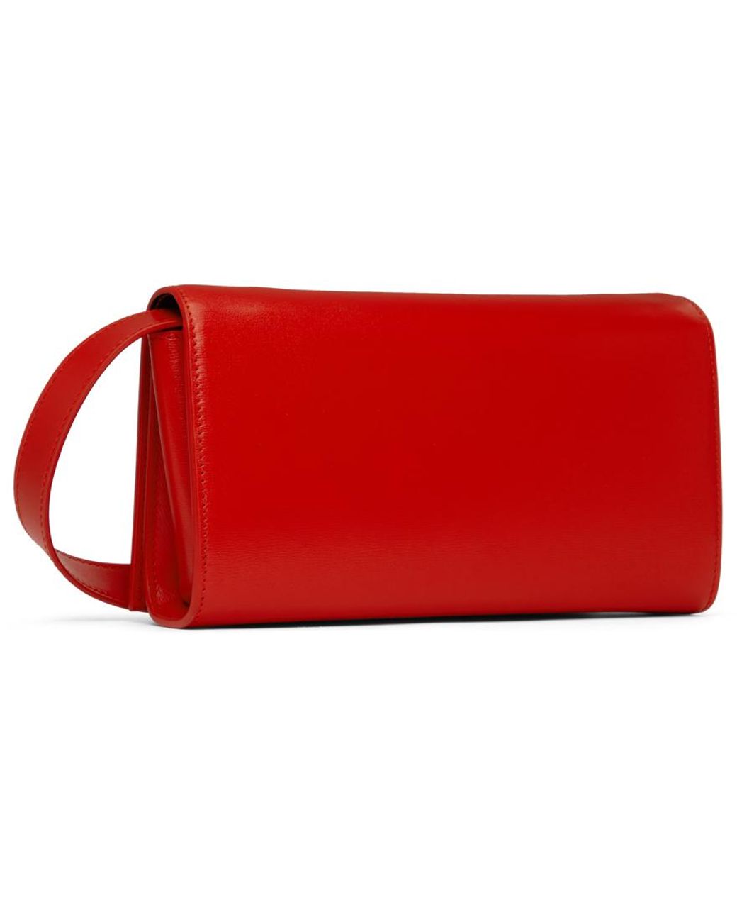 【関税込み】Jil Sander レッド All-Day バッグ Red All-Day Bag by Jil Sander on Sale