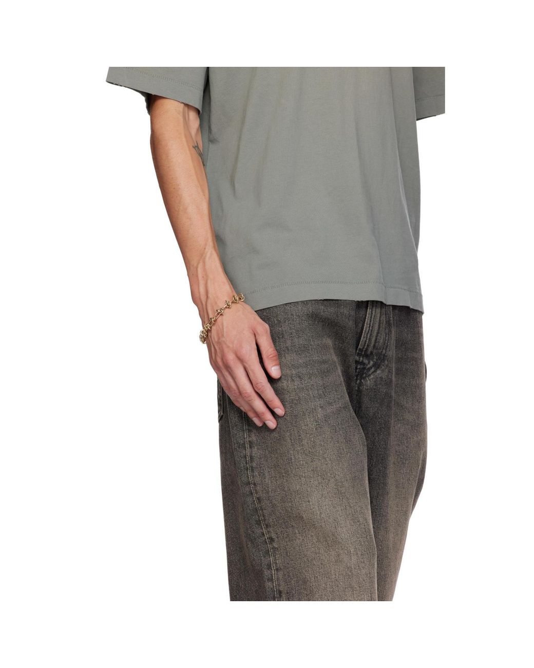 Justine Clenquet Metallic Daria Bracelet for men