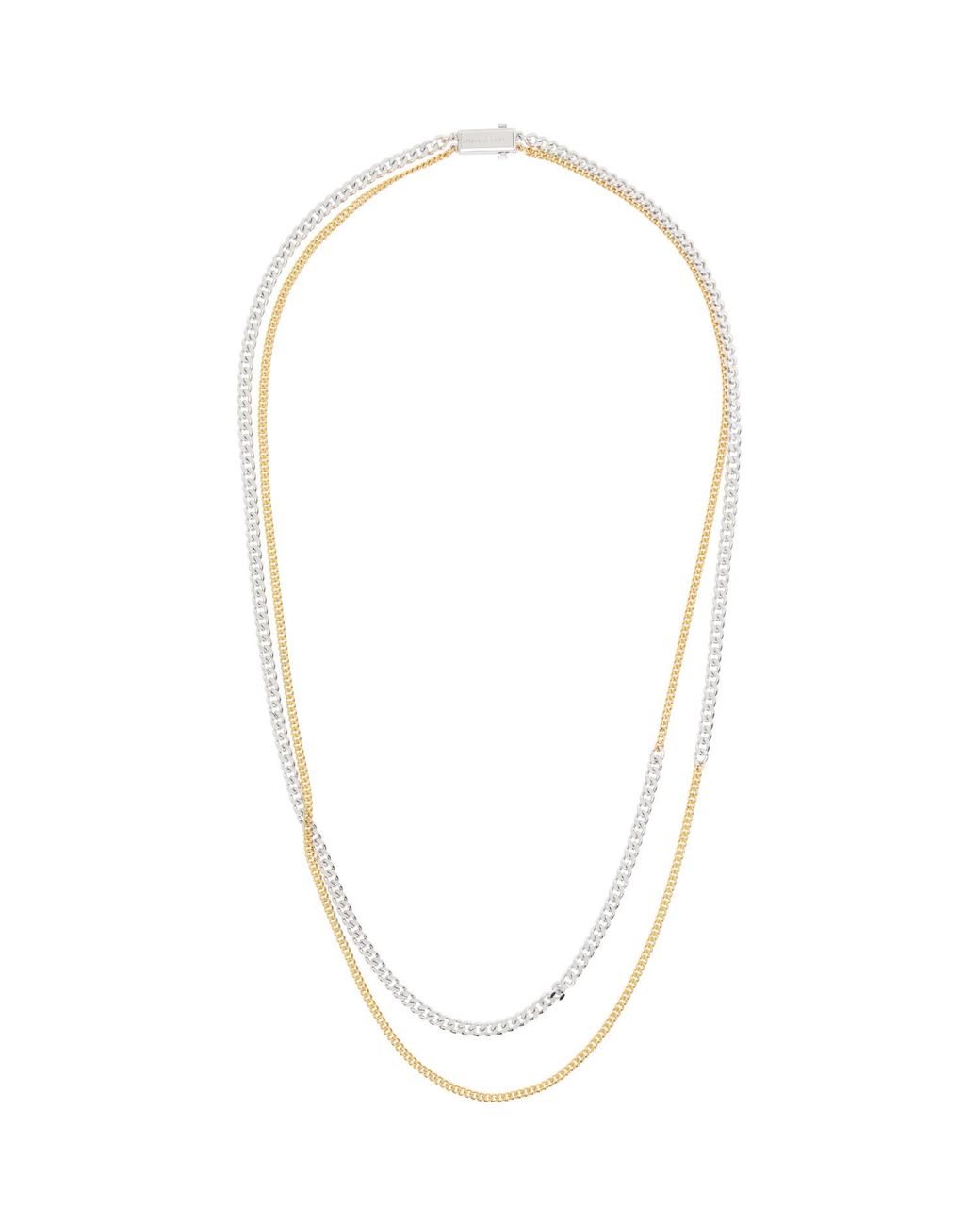 NUMBERING Metallic #5782 Necklace for men