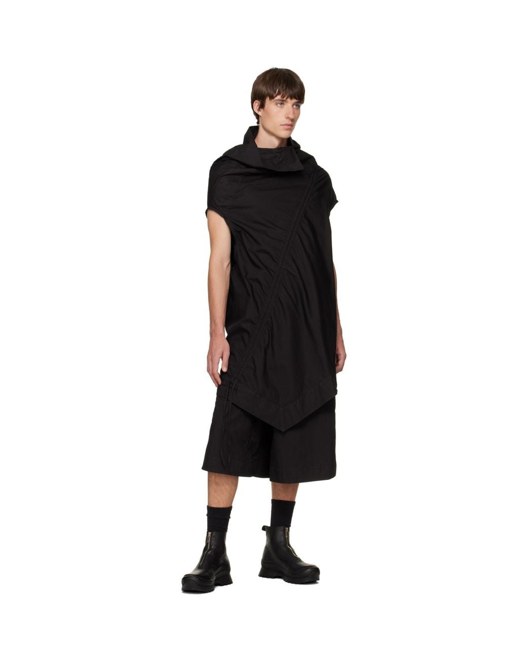 Julius Black Prayer Shirt for men