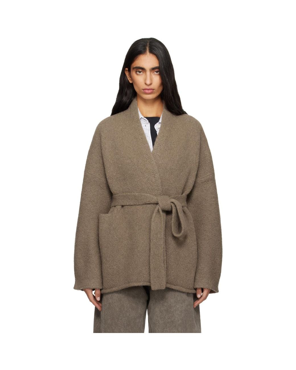 Lauren Manoogian Brown Coto Cardigan