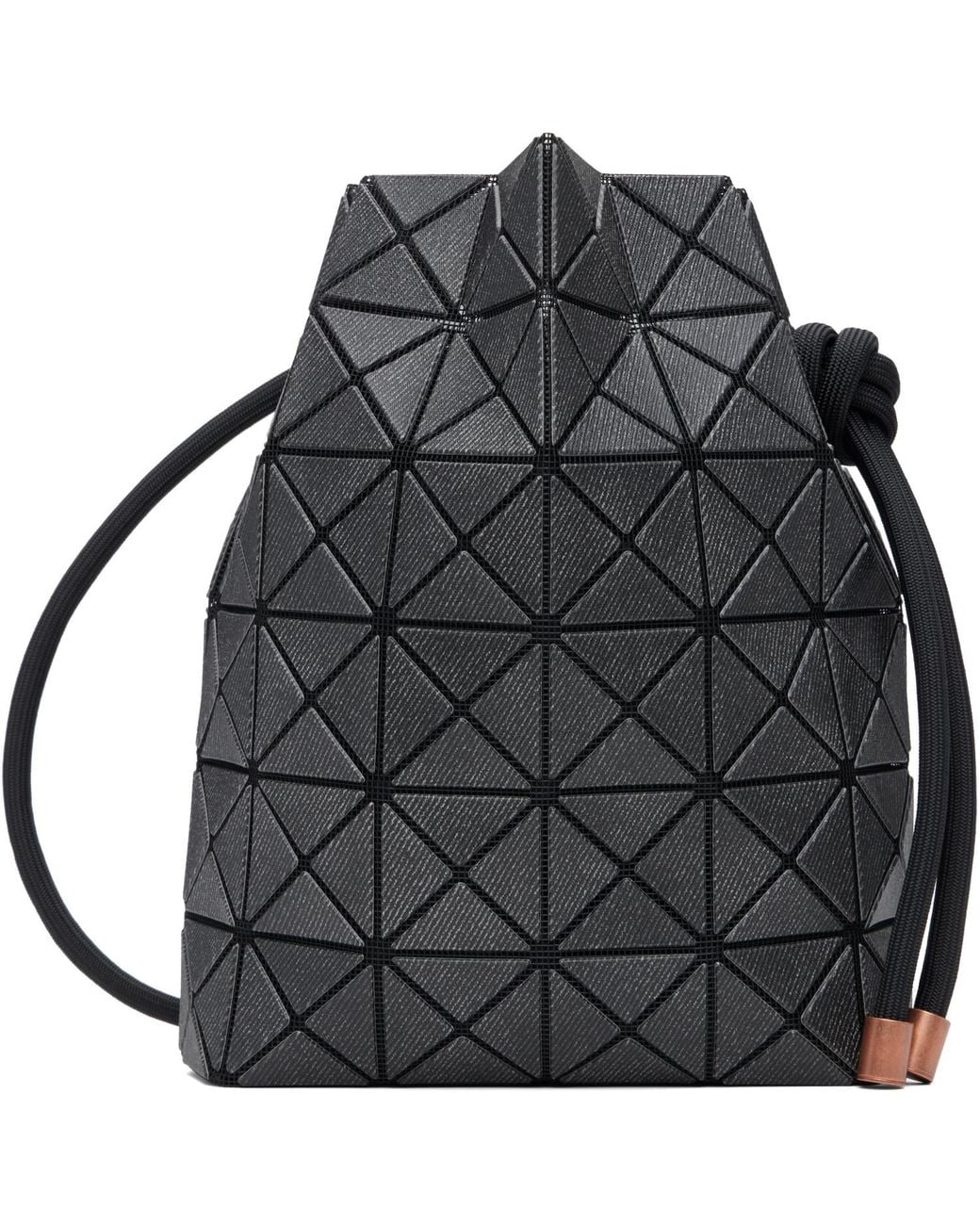 Issey Miyake Black Wring Denim Bag for men