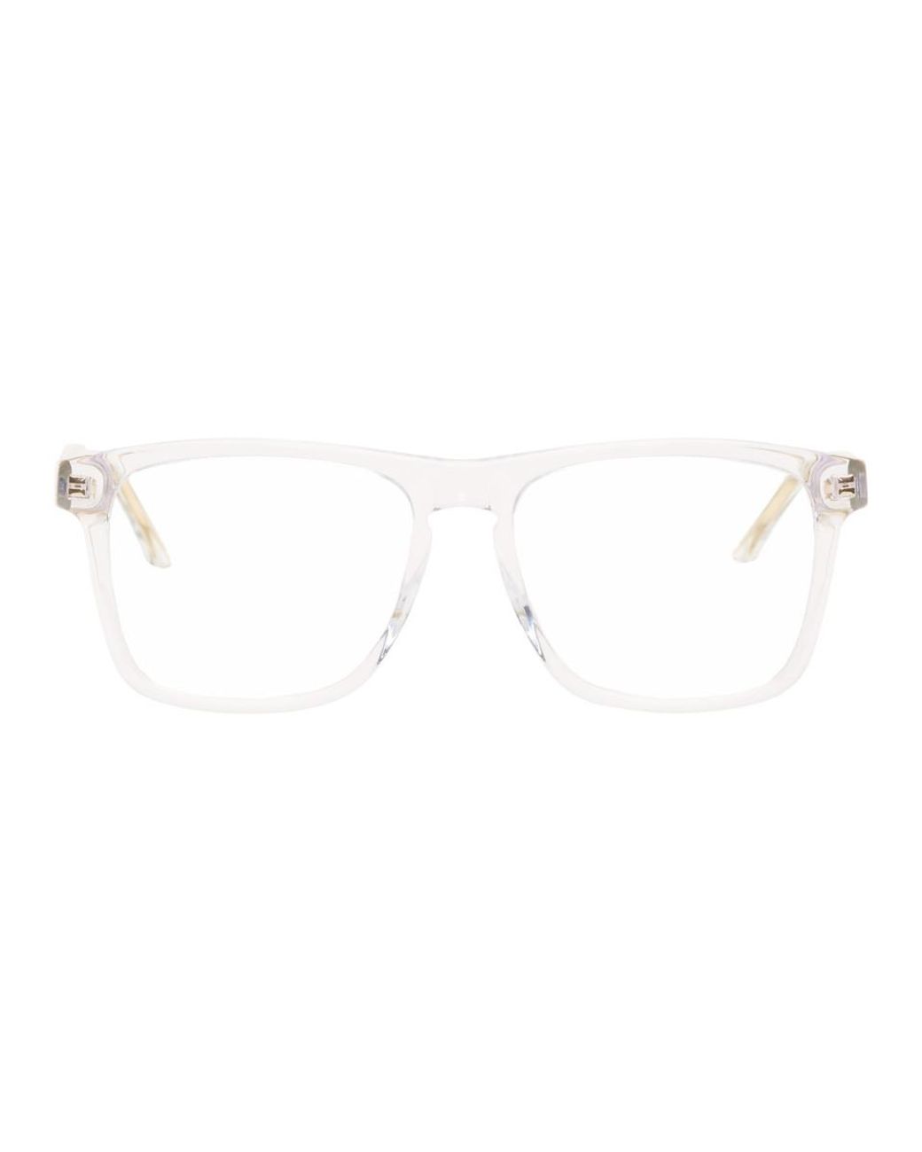 Clear hotsell glasses gucci