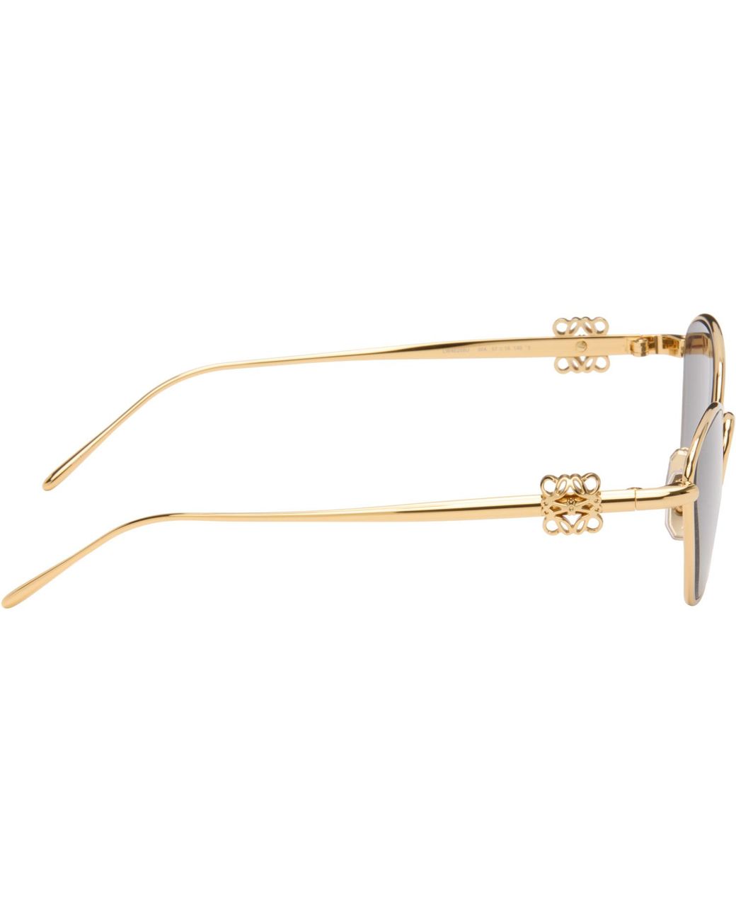 Loewe Gray Anagram Cat-Eye Sunglasses