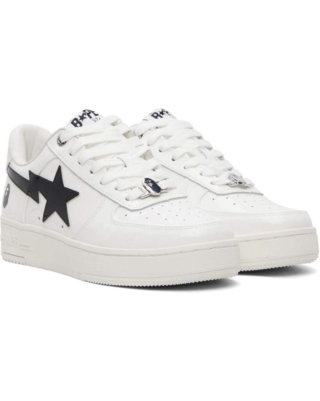 A Bathing Ape White Sta #2 Sneakers