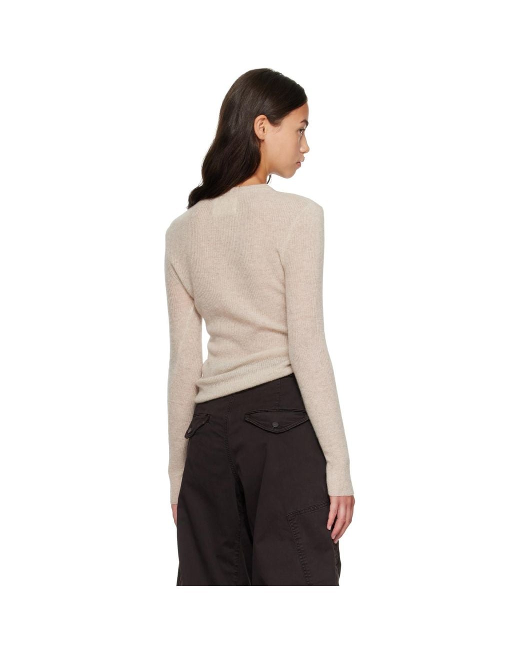 Citizens of Humanity Black Alessia Crewneck Sweater