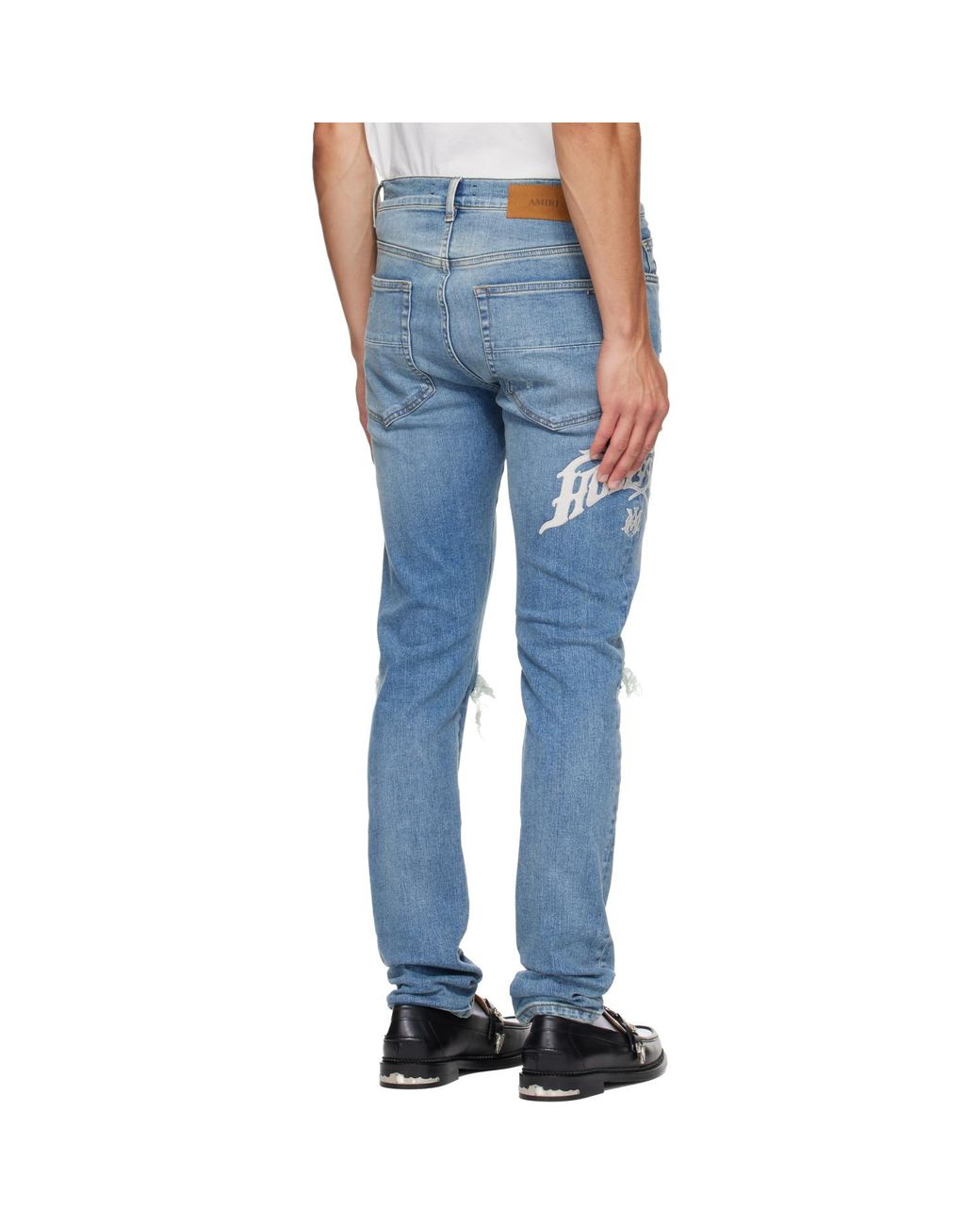 Amiri Blue Hollywood' Mx1 Jeans for men