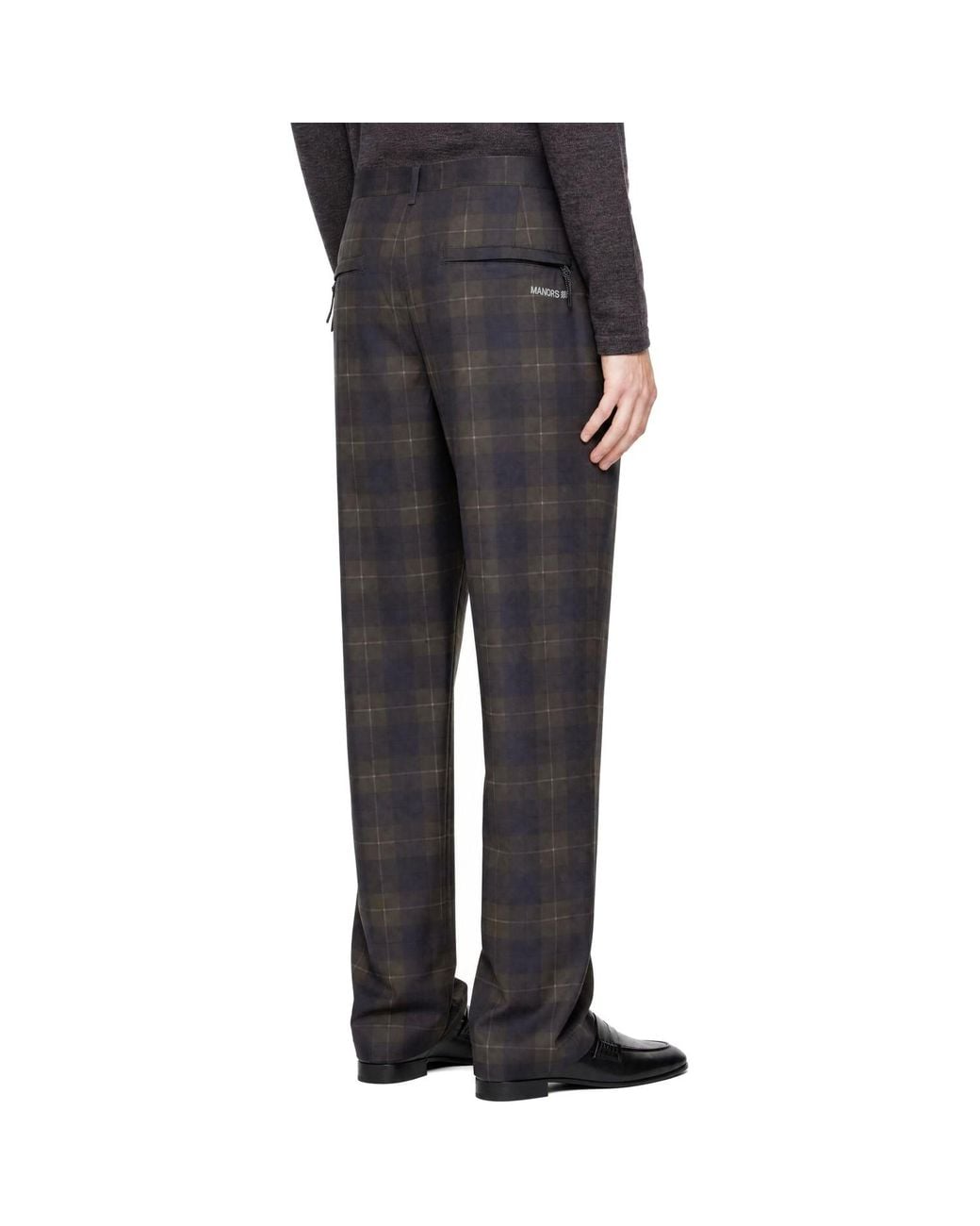 Manors Golf Black Khaki & Golf Trousers for men