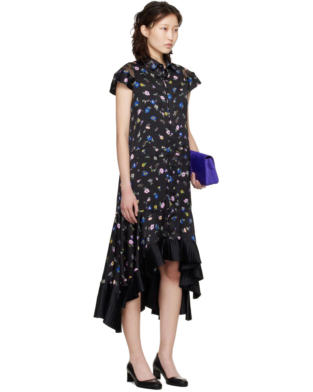 knee length dresses for ladies Alana Turtleneck Midi Dress