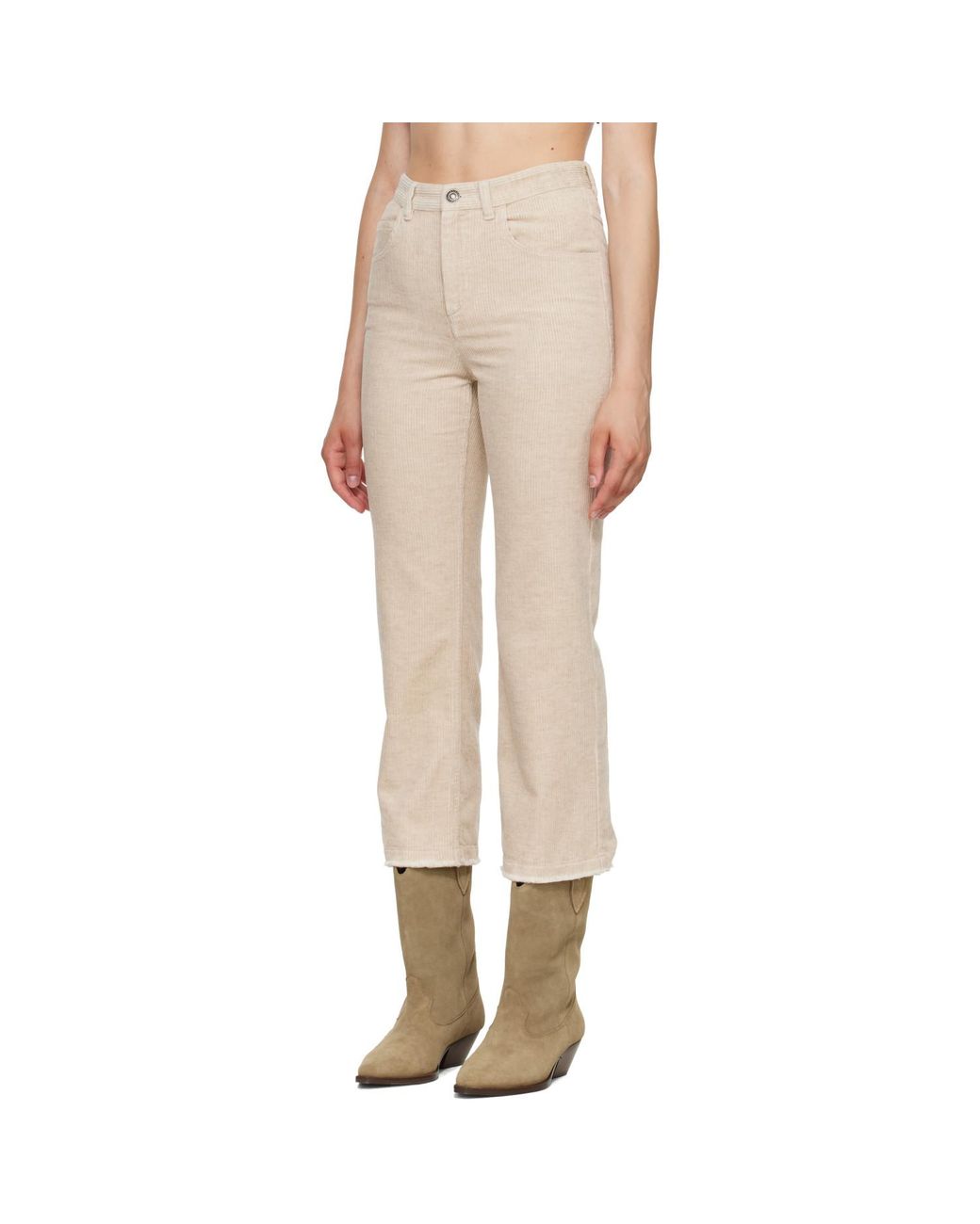 Isabel Marant Natural Off- Ruthie Trousers