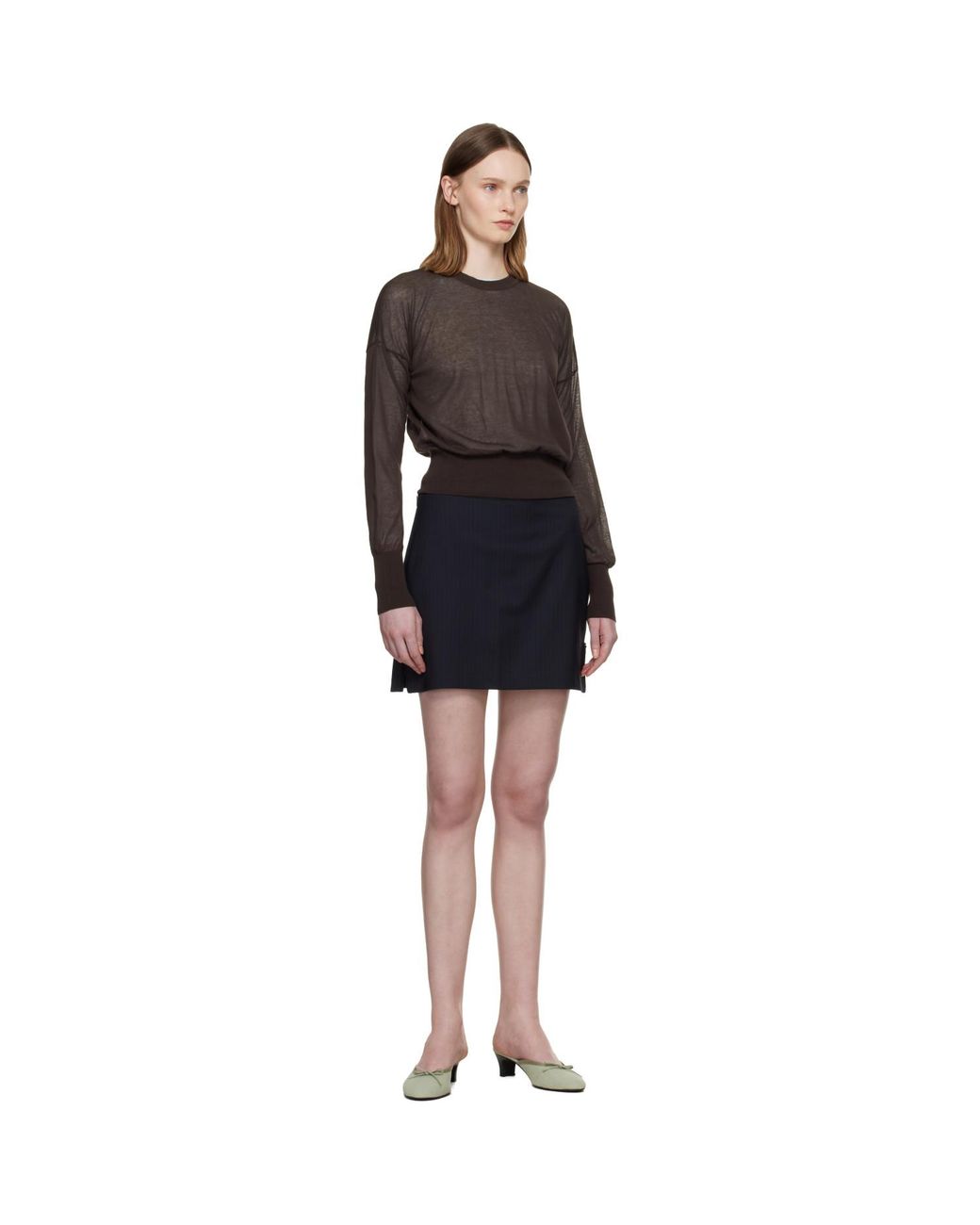 Paloma Wool Black Lumieti Miniskirt
