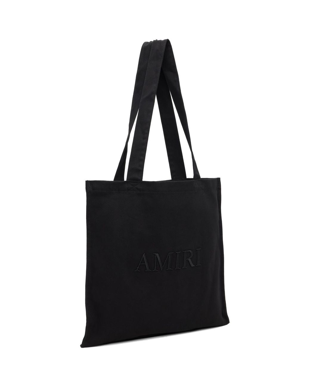 Amiri Black Canvas Tote for men