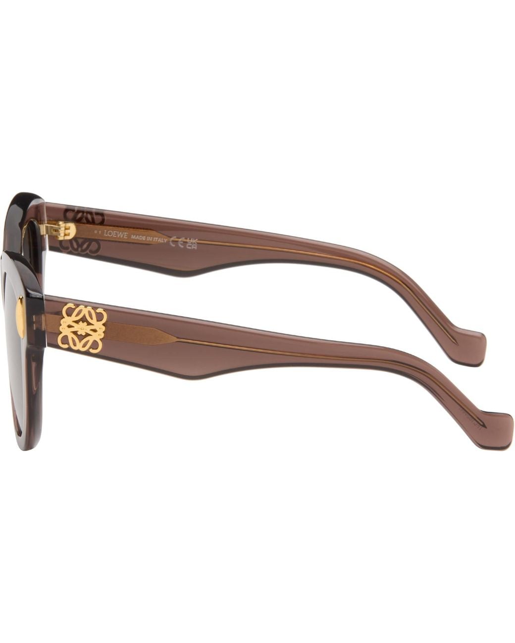 Loewe Gray Anagram Sunglasses
