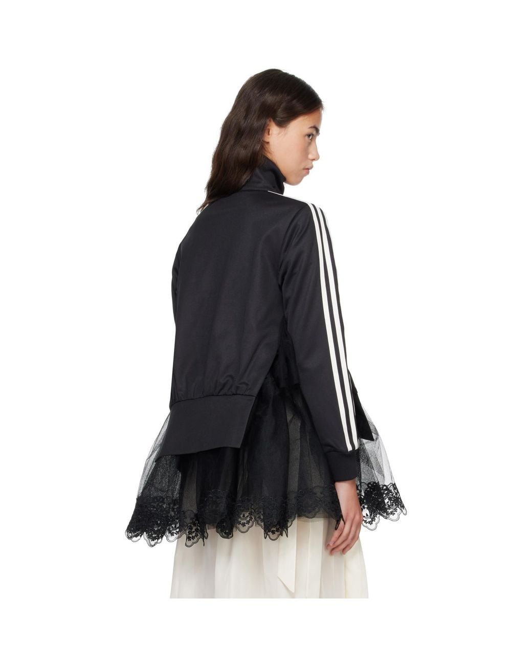 Simone Rocha Black Adidas Originals Edition Tulle Jacket