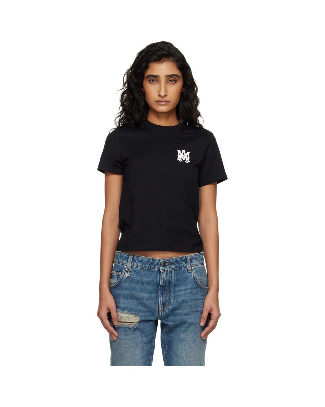 Amiri Black Ma Core Logo T-Shirt