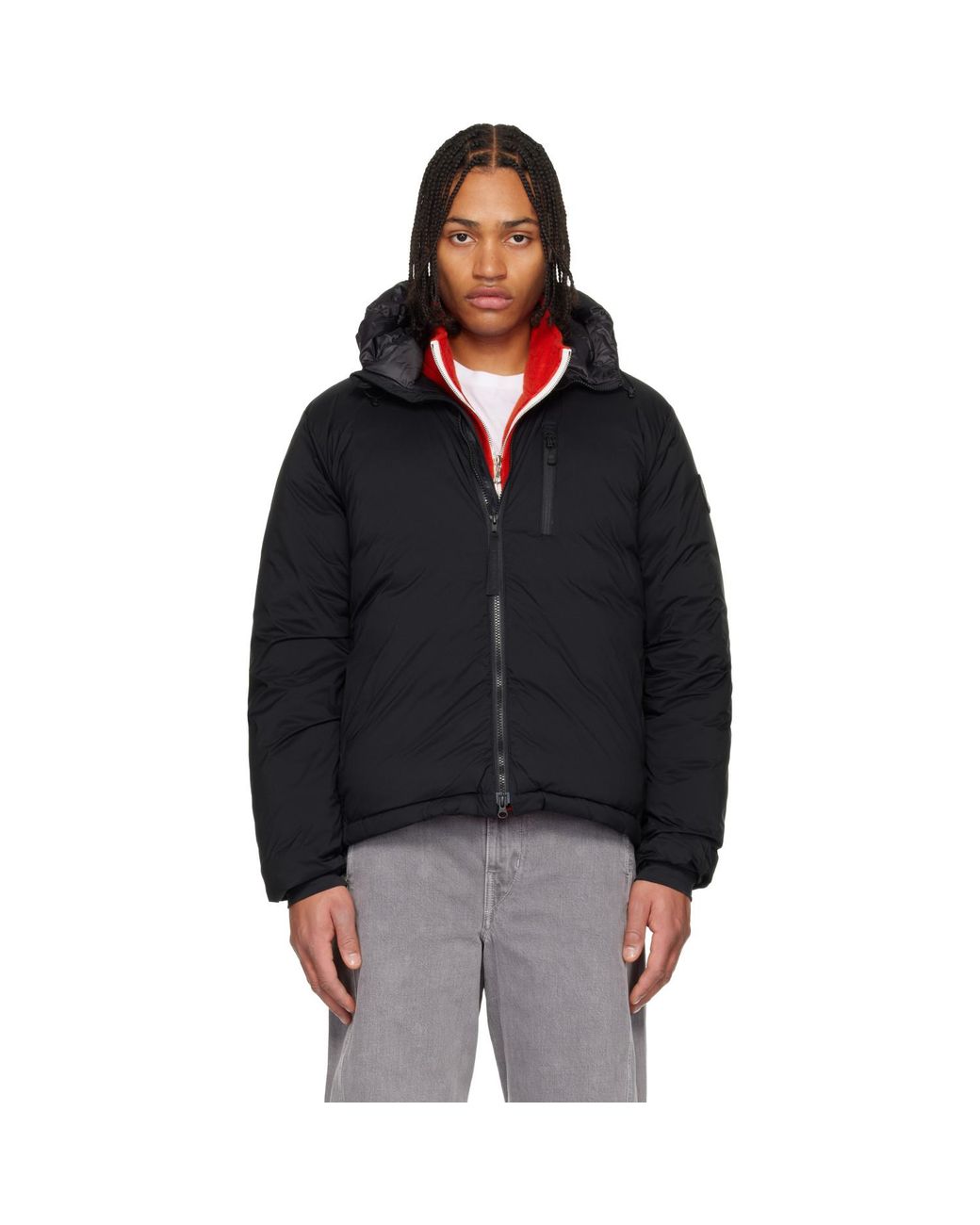 Canada Goose Black Label' Lodge Hooded Down Jacket for men