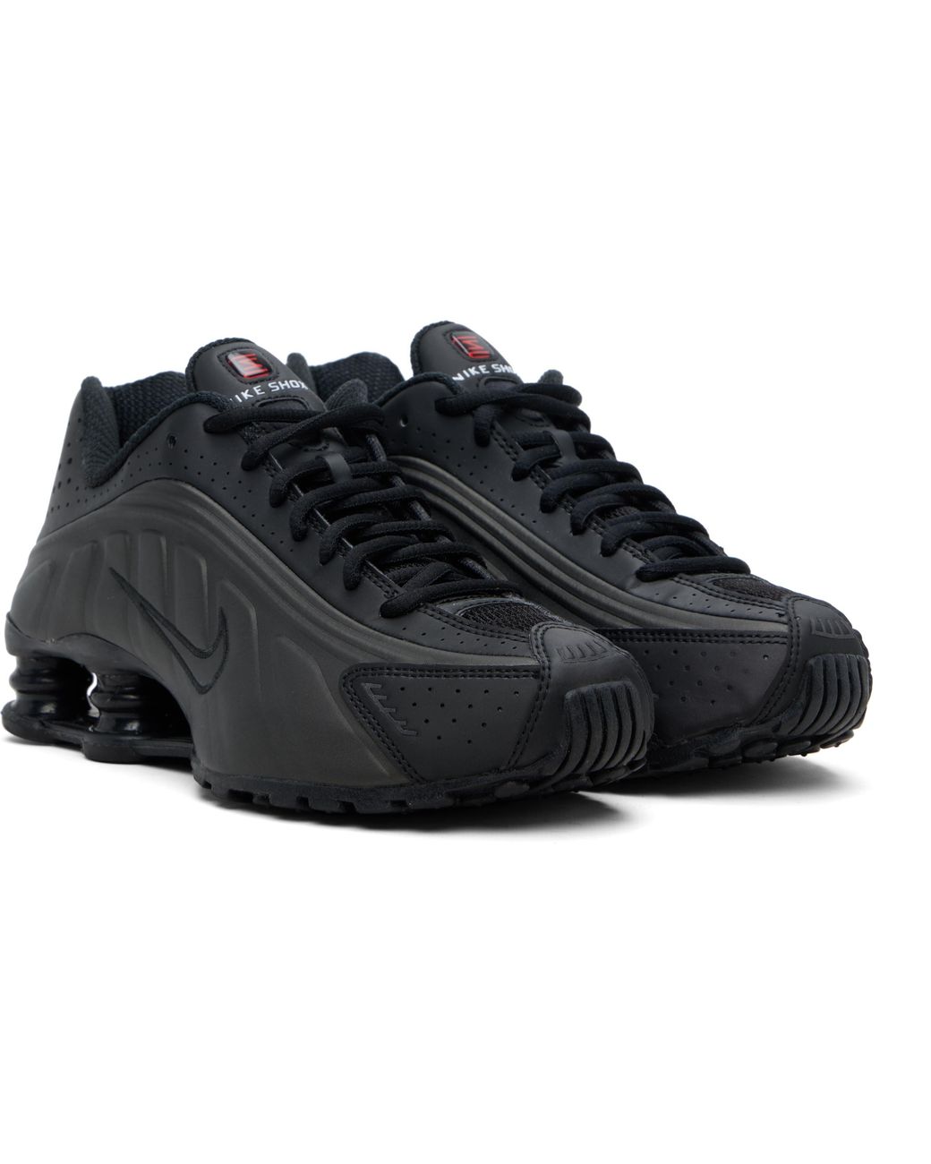 Nike Black Shox R4 Sneakers for men