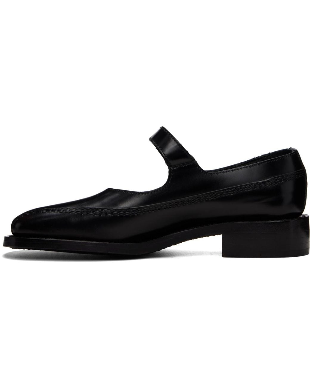 Hereu Black Sio Polished Loafers