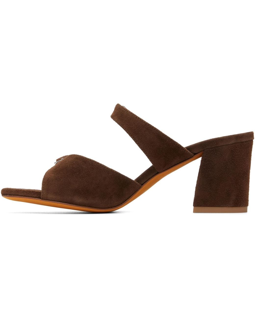 Maryam Nassir Zadeh Brown Una Heeled Sandals