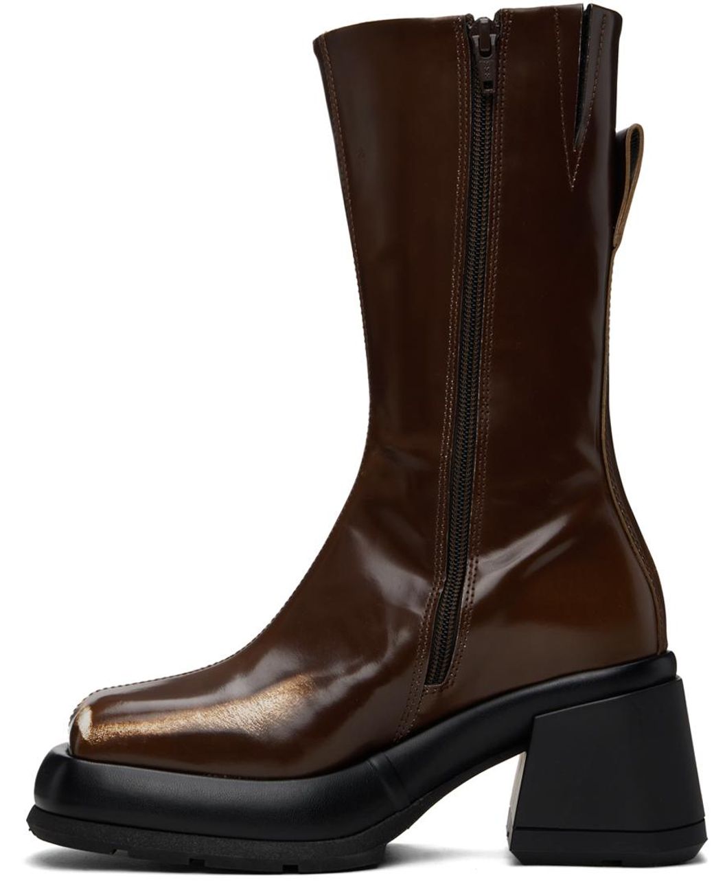 【関税込み】Miista ブラック＆ブラウン Cassia ブーツ Cassia Black Brown Boots | Miista