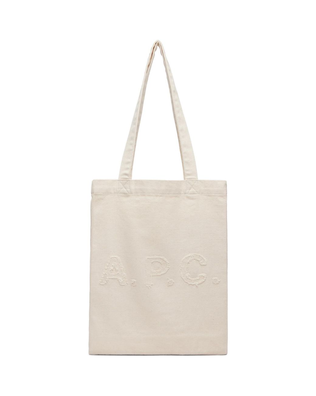 A.P.C. Natural Off- Lou Tote for men