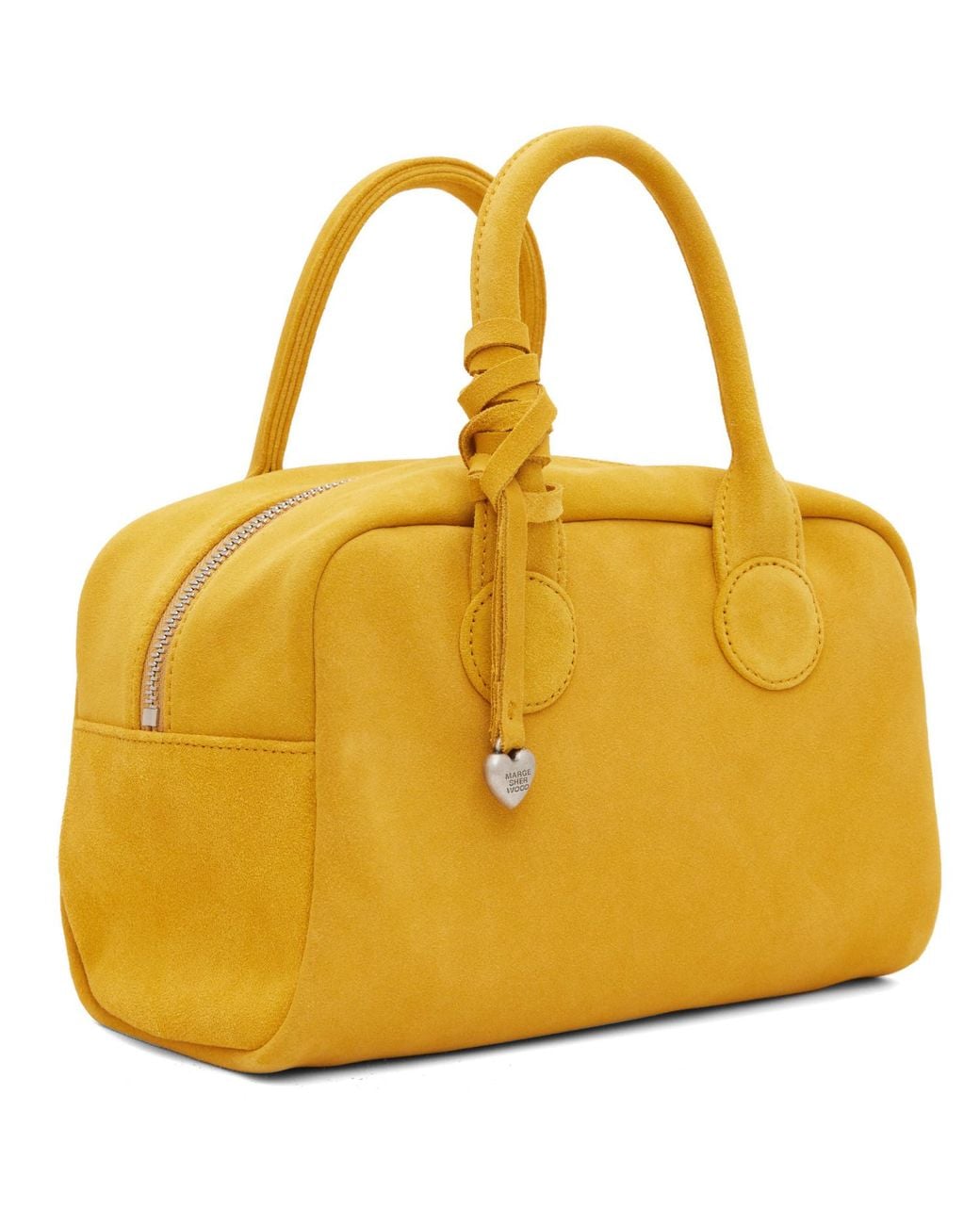 MARGE SHERWOOD Yellow Soft Bowling Bag