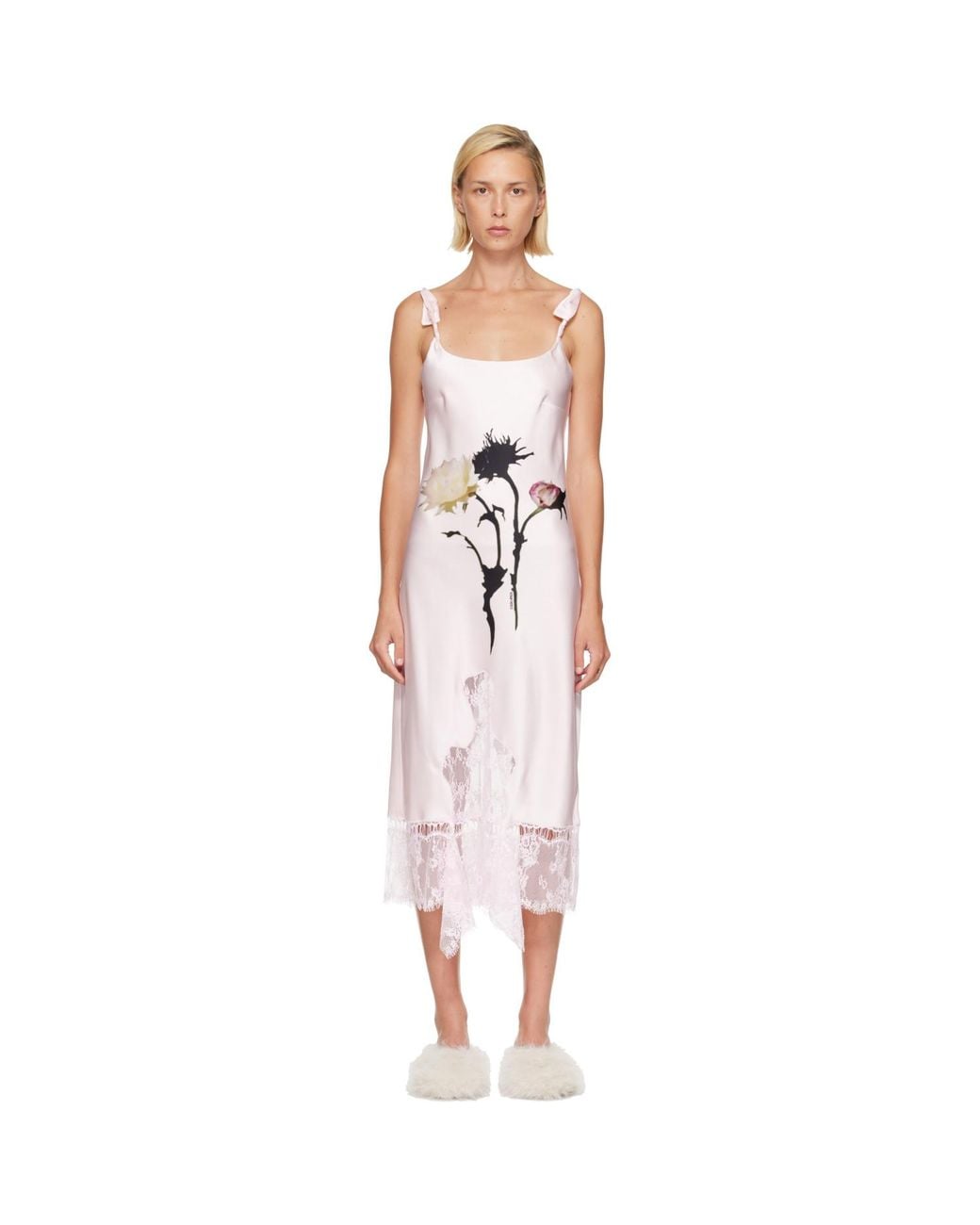 Collina Strada Pink Cypress Midi Dress