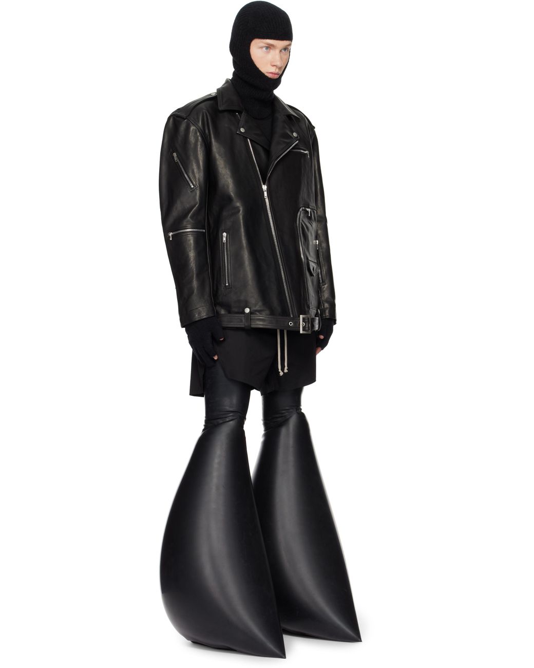 メンズ Rick Owens Porterville Jumbo Bauhaus Stooges レザー