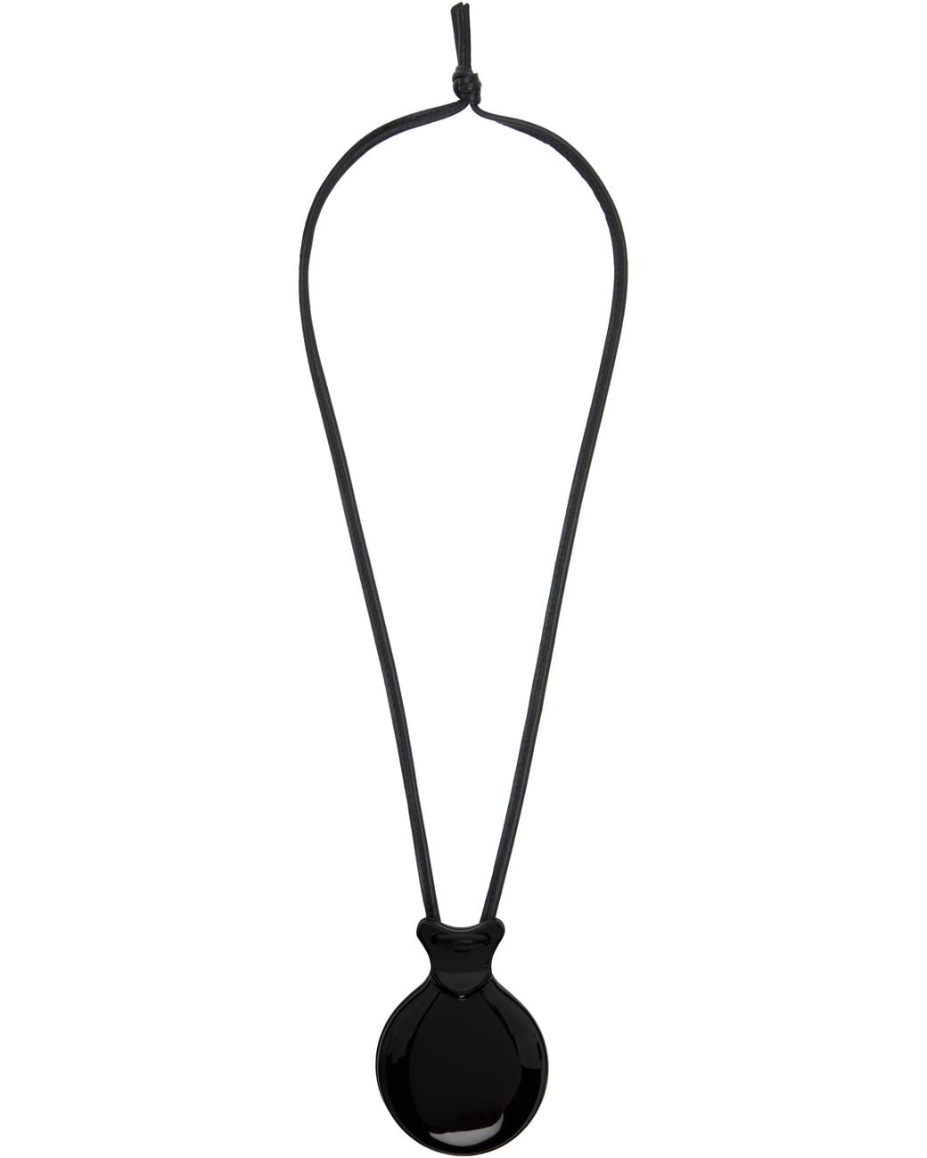 Lemaire Castanet Necklace in Black | Lyst