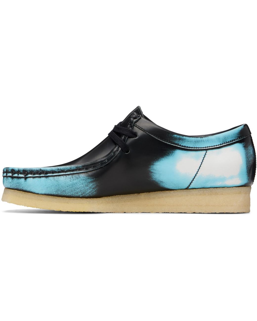 Clarks Blue Wallabee Derbys for men