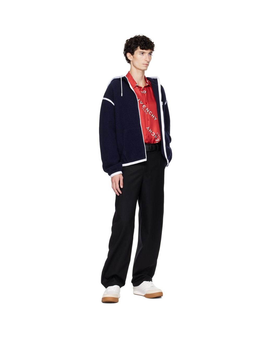 Givenchy White Yard' Leather Sneakers for men