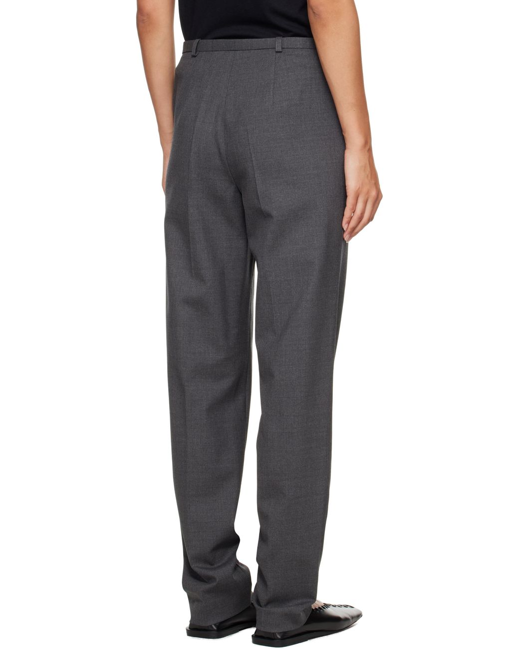 Loulou de Saison Black Malka Fitted Trousers