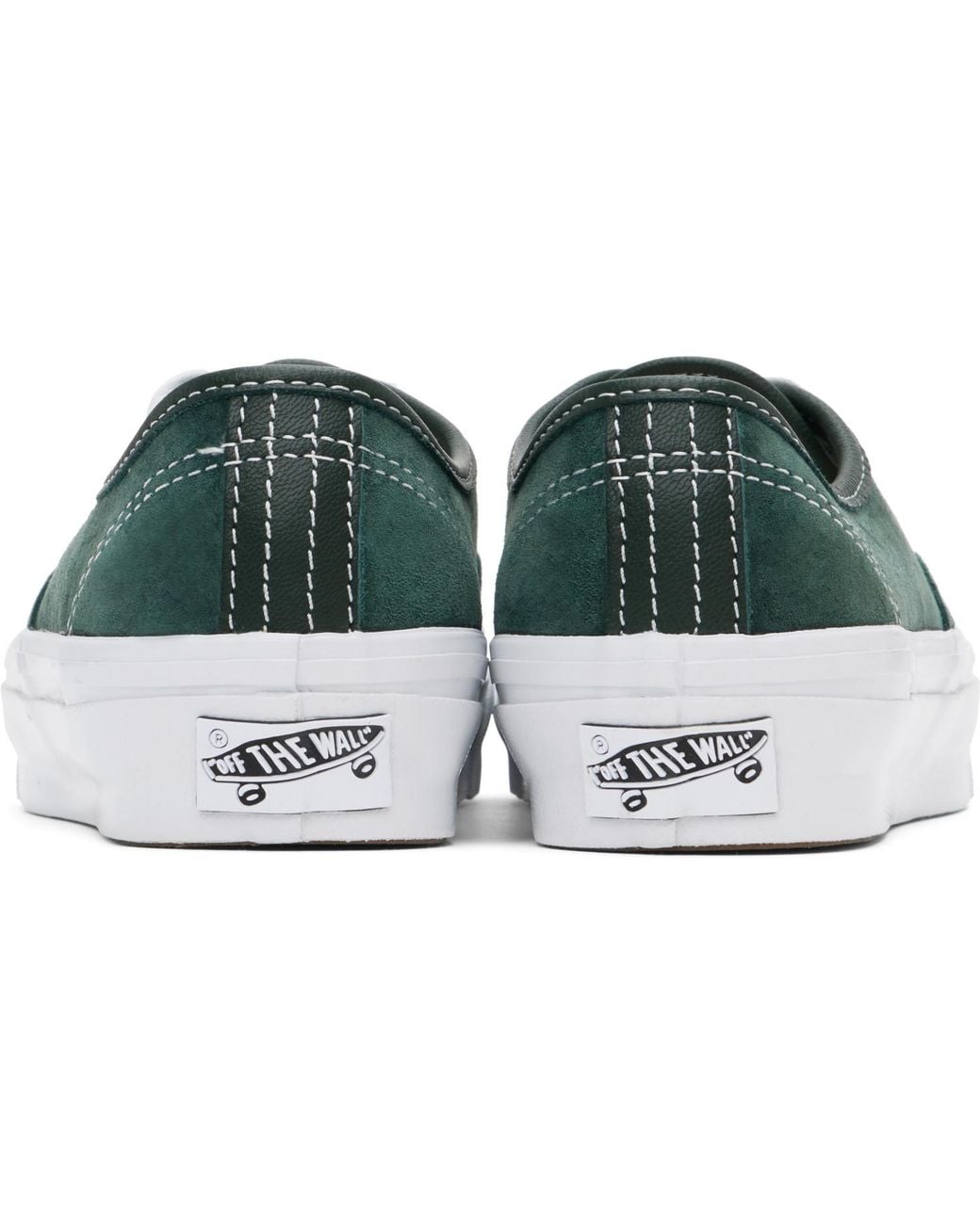 Vans Black Premium Authentic 44 Suede Sneakers