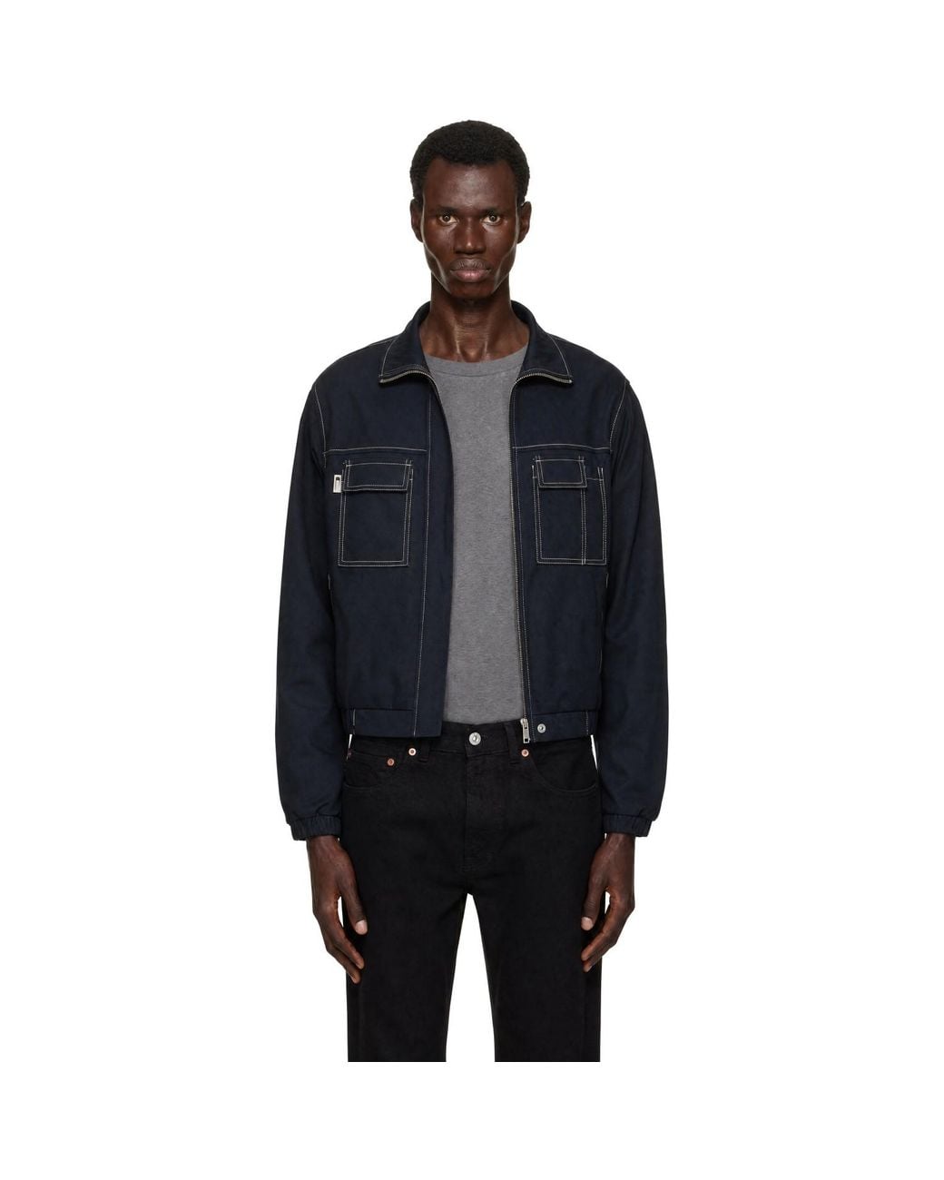 Carrera Black Barrau Fleece Jacket for men