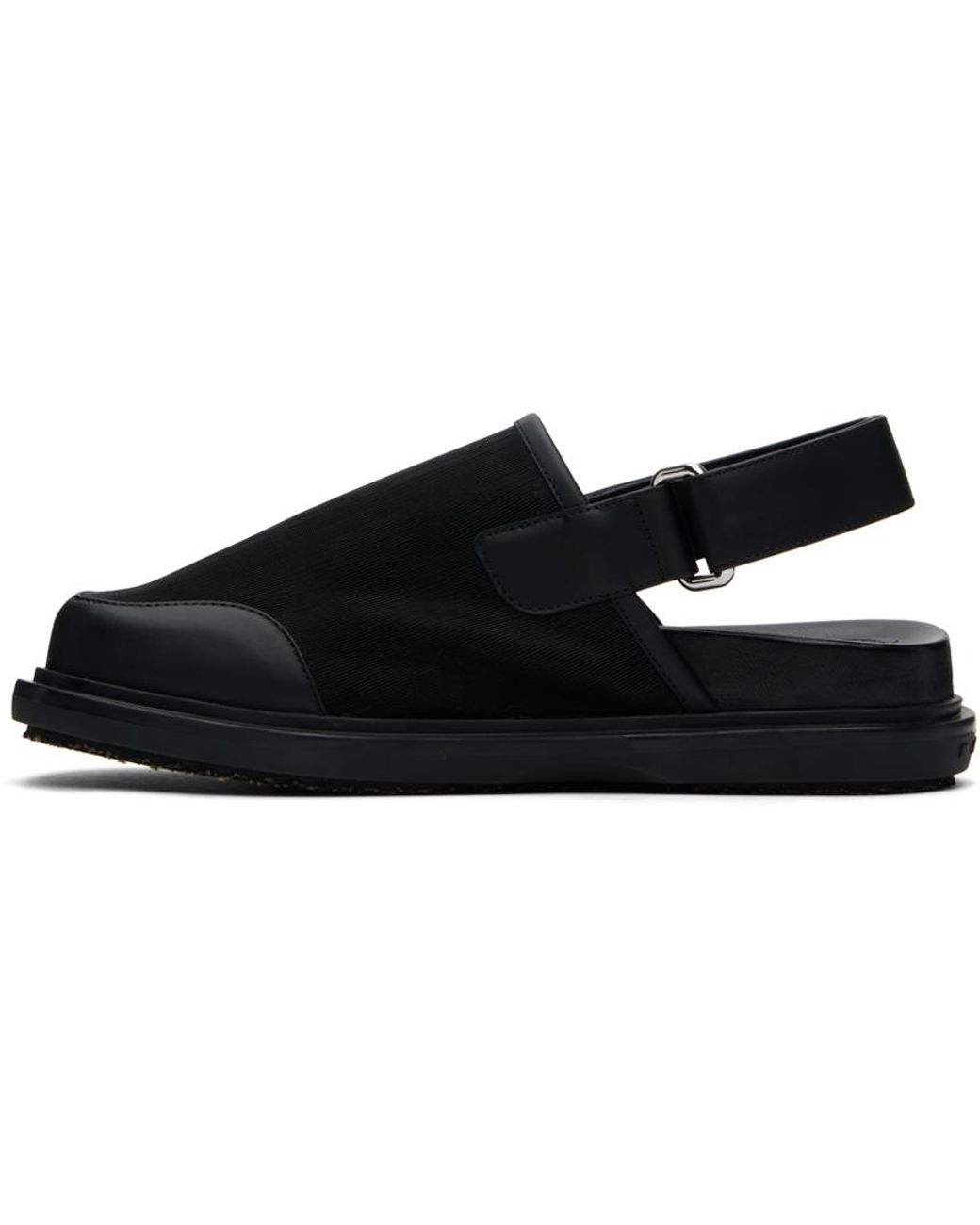Marni Black mules for him these will define him with style GREAT FOR GIFTING Black Marni Slides | Luxury Unisex Fur Slides | USA main image 2