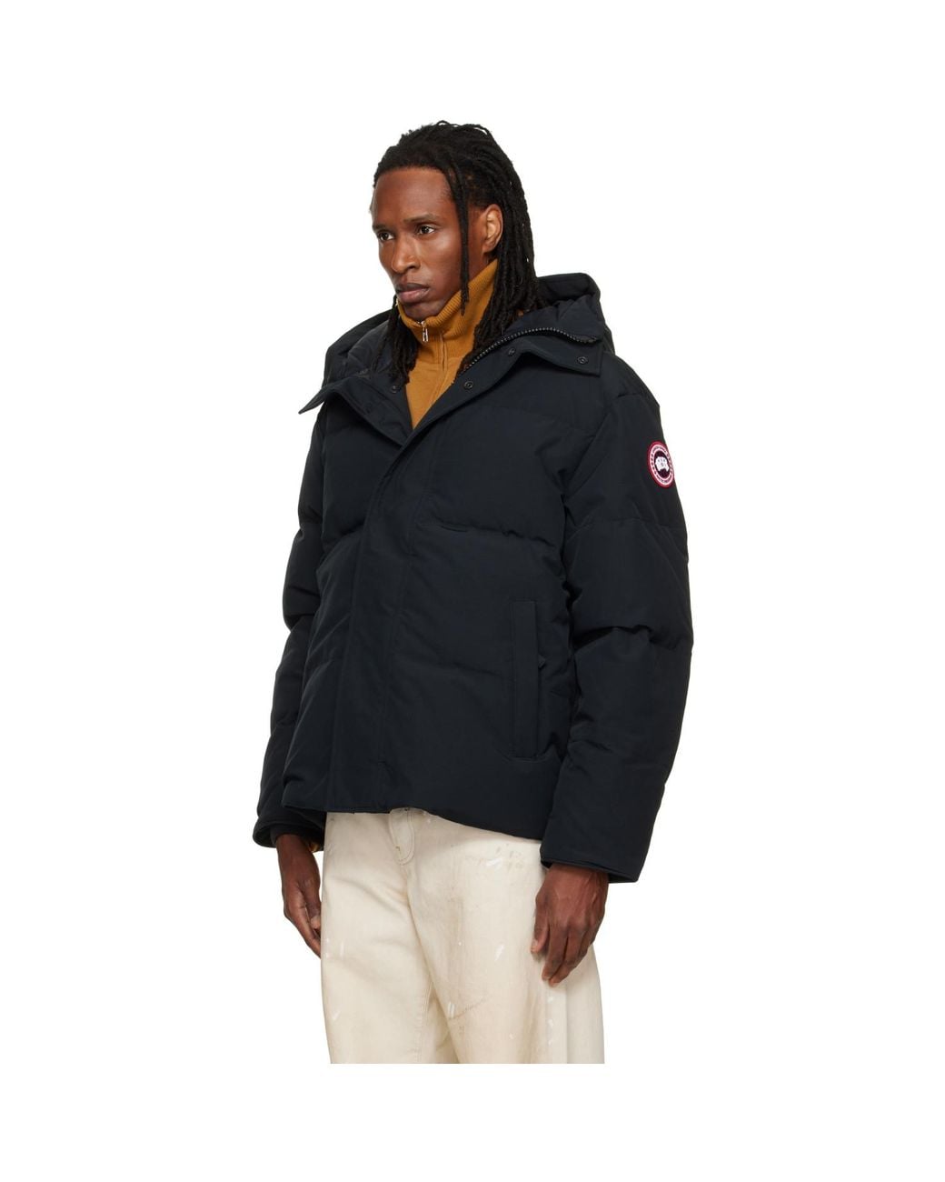 Canada Goose Black Seymour Down Coat for men