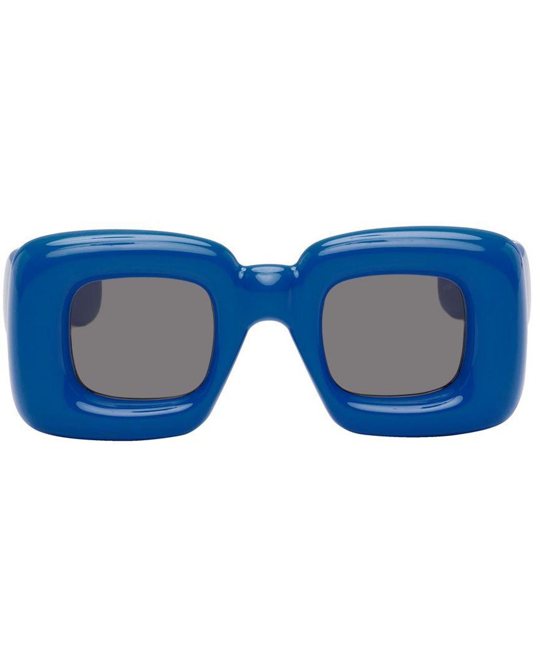 Loewe Blue Inflated Sunglasses Lyst