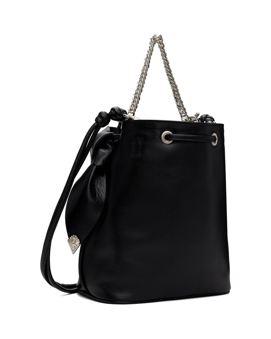Toga Black Drawstring Bag