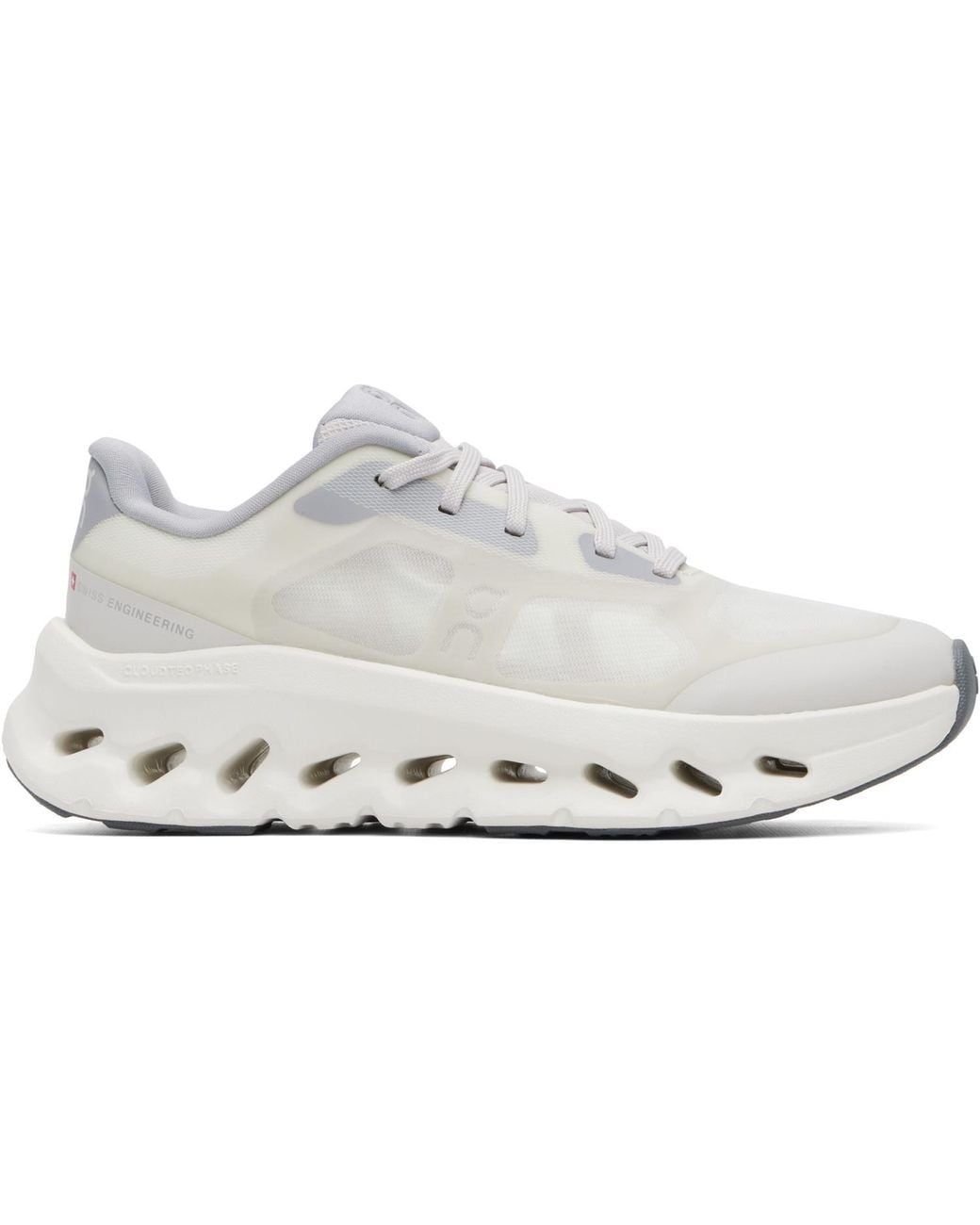 On Shoes White Cloudtilt Remix Sneakers