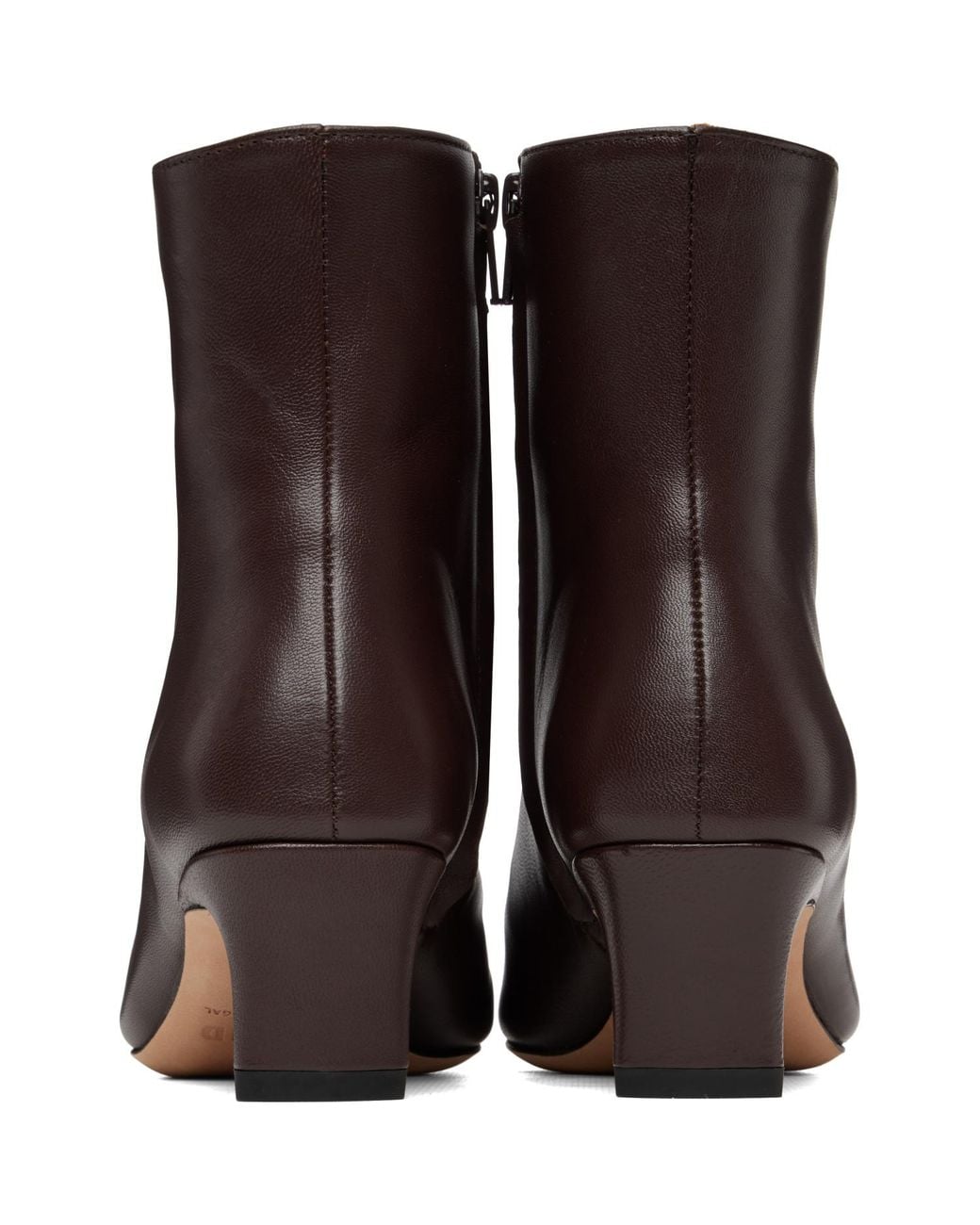 Staud Brown Wally Ankle Boots