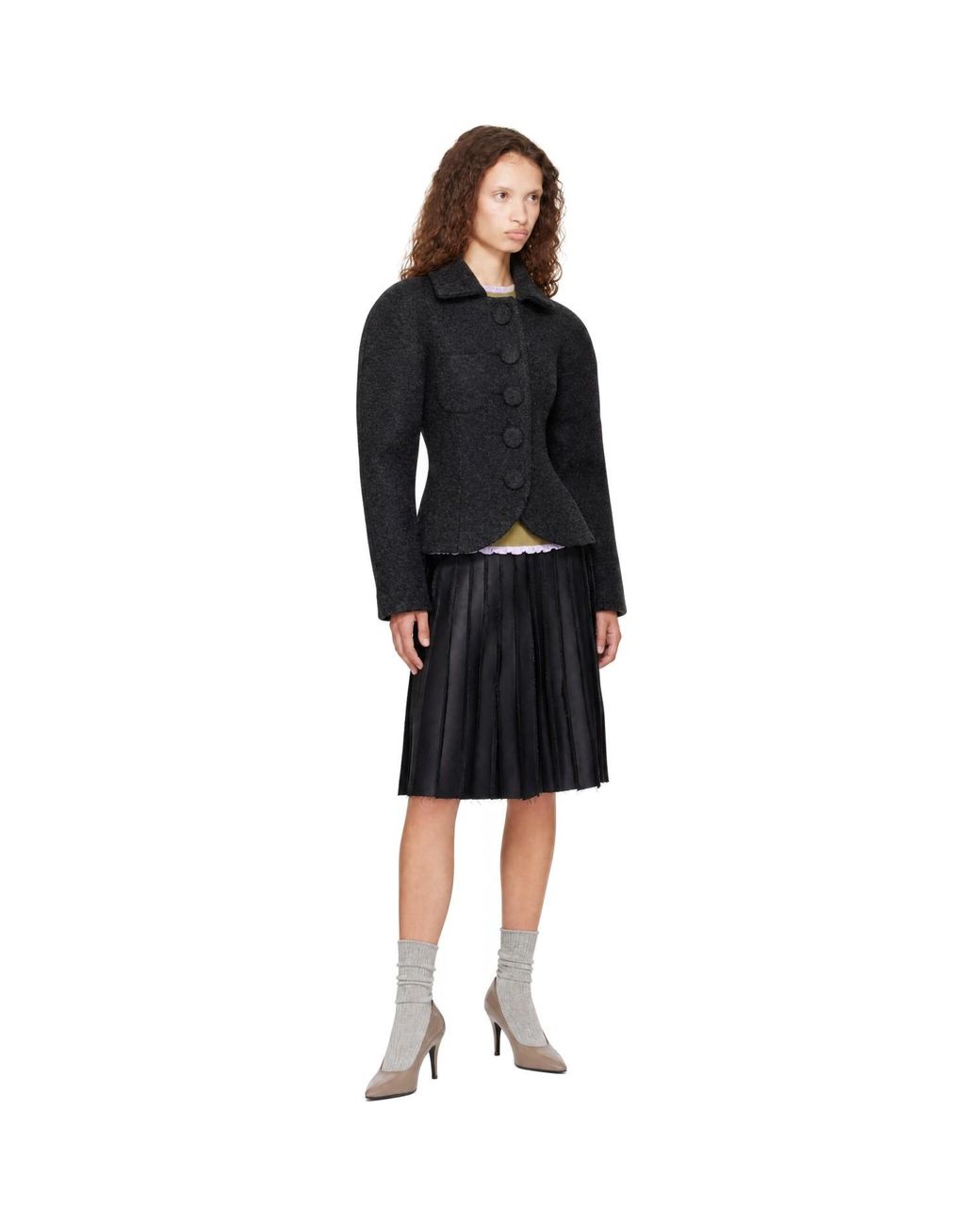 Nicklas Skovgaard Black Sandiana Midi Skirt